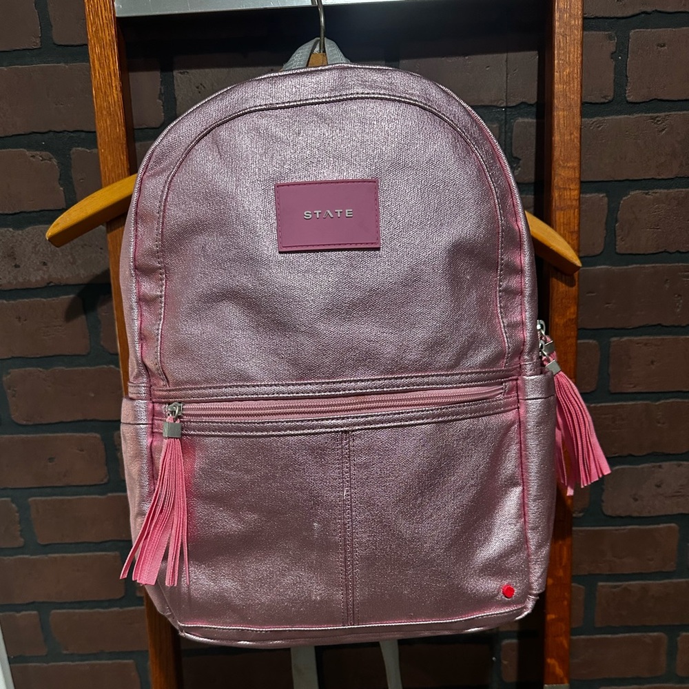 STATE KANE Shimmering Pink Backpack - Picture 7 of 16